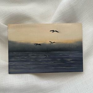 “Fading Light” oil painting